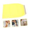 Healeved 25Pcs Disposable Yellow Bath Gloves Exfoliating Shower Mitts for Gentle Skin Massage and Dead Skin Removal Portable Body Scrub Gloves view 3