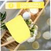 Healeved 25Pcs Disposable Yellow Bath Gloves Exfoliating Shower Mitts for Gentle Skin Massage and Dead Skin Removal Portable Body Scrub Gloves view 4