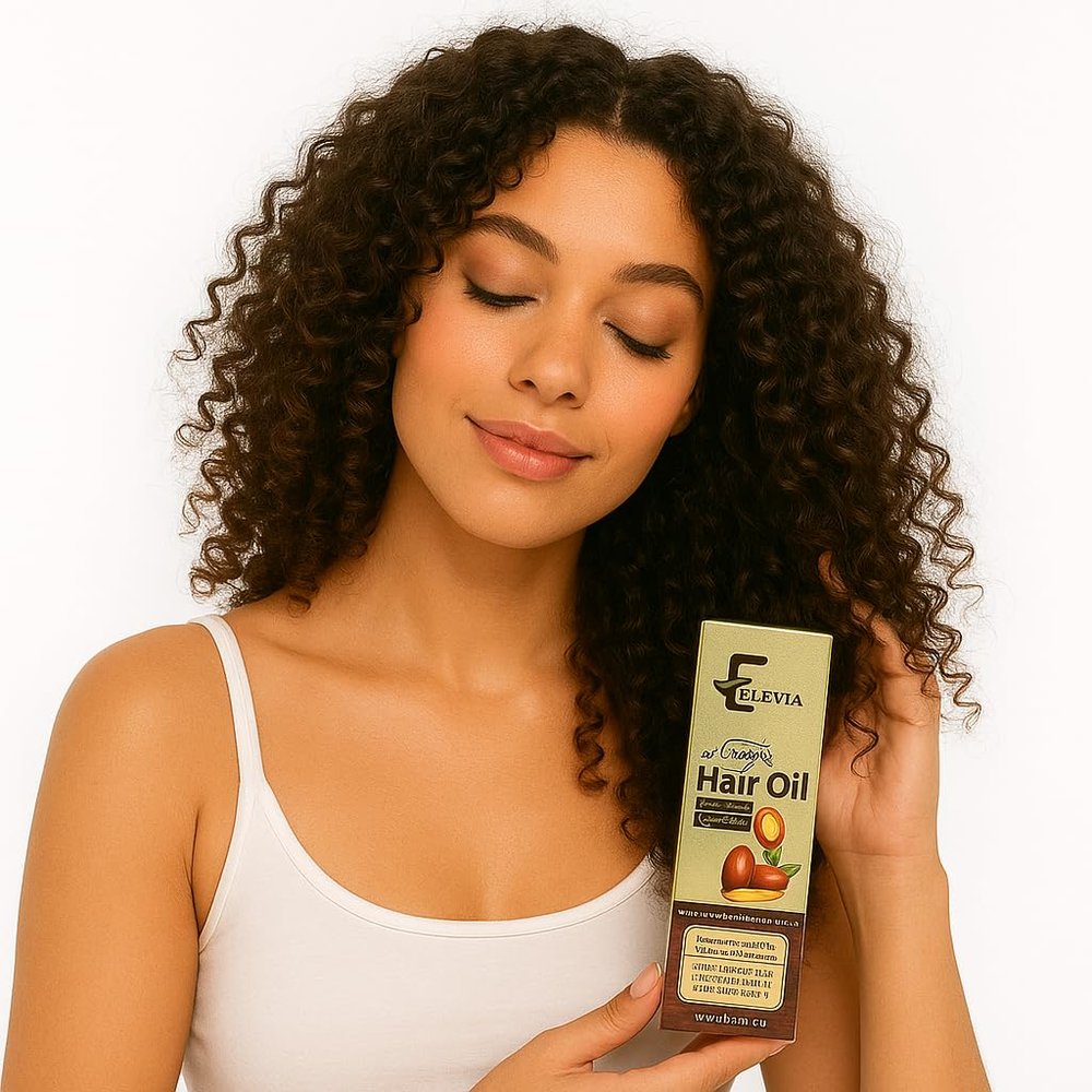 Elevia Argan & Jojoba Hair Oil  Smooth, Manageable Strands