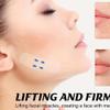 200PCS Invisible Face Lift Tape Face Lifting Tape V-Shaped Instant Facelift Neck Lift Tape Invisible Behind Neck for Sagging Skin, Double Chin Reducer Wrinkles Eyesr view 3