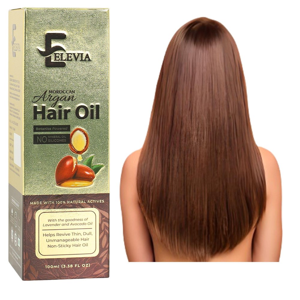 Elevia Hair Oil  Multi-Oil Blend for Shine & Softness