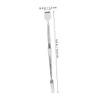 Baluue Stainless Steel Blackhead Scraper Nose Pore Cleaner with Bubble Scratch Resistant Surface Gentle Facial Tool for Women and Men Compact Face Extractor for Safe Skin Care view 2