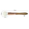 1PC Hand Crafted Makeup Brushes Soft Saibikoho Goat Hair Round Blush Contour Brush Green Sandalwood Handle Professional Make Up Brushes (JH08) view 2