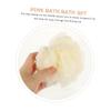 Beaupretty Bath Shower Kit Body Exfoliating Scrubber with Foot File and Bath Gloves for Deep Cleaning and Spa Experience Comfortable and Safe Body Cleaning Tool for Sensitive Skin view 2
