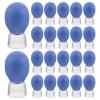 Didiseaon 50pcs Facial Cupping Device: Face Lifting and Massage, Plastic Vacuum Cups for Skin Suction Lymphatic Massager - Small Vacuum Cupper for Face view 1