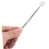 NOLITOY Stainless Steel Nose Scraper Facial Skin Care Tool for Women and Men Lightweight Portable Pore Cleaner with Smooth Surface for Safe Blackhead Extraction view 4