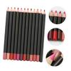 CLISPEED 12pcs Matte Lip Liner Pencils Multipurpose Lip and Eye Makeup Contour Pen for Natural Definition and Smooth Application view 3