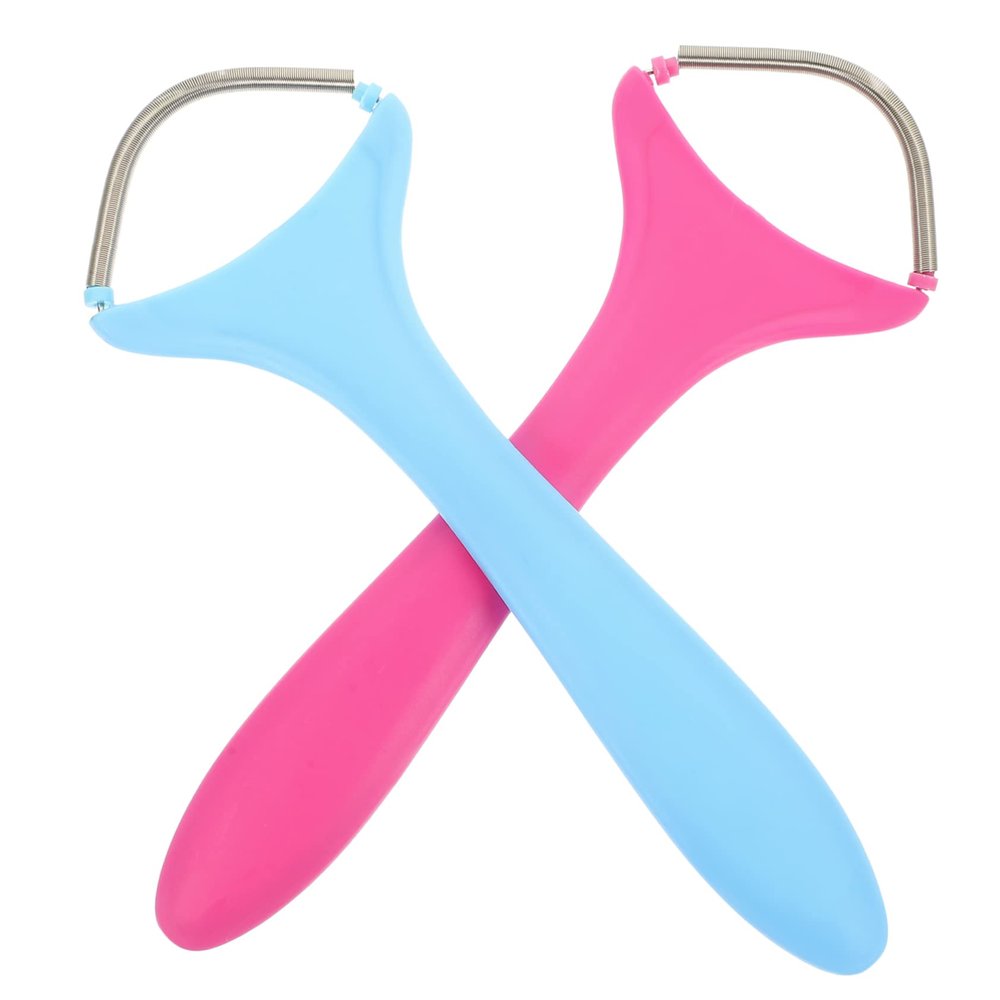 BUTIFULSIC 2pcs Women Facial Hair Removal Spring Epilator Portable Manual Threading Tool for Face Hair Trimming Soft Skin Suitable Daily Use Gift