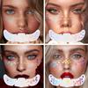 8PCS Glitter Freckles, Glitter Freckles Face Tattoo, Sparkle Freckles for Women and Kids, Cute Star Waterproof Gold Temporary Face Tattoos Glitter Glow Up Patches (8PCSG Holographic Multicolor) view 4
