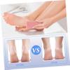 HEATSHAKING 4PCS Natural Stone Foot Files Callus Removers Dead Skin Scrapers with Smooth Edges for Men Women Foot Care Massage and Pedicure Spa Random Color view 2