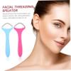 AUTSUPPL 2pcs Portable Facial Epilator Spring Hair Removal Tool for Women Manual Face Threader for Lip and Chin Compact Lightweight Hair Remover Device for Daily Home Use Skin Friendly and view 4