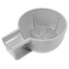 NOLITOY Mens Lightweight Plastic Shaving Bowl for Soap Lathering PP Material with Wide Mouth Design Compact and Portable Container for Daily Grooming and Travel Use view 1