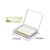 HAKIDZEL Absorbing Papers with Mirror Case Facial Oil Control Blotting Sheets for Oily Skin Portable Makeup Blotting Paper Removal and Pore Minimizing Skin Friendly Refill Included view 2