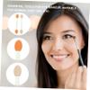 BAZEITFLOW 100pcs Disposable Dual Sided Eyeshadow Sponge Applicators Latex Makeup Tools Soft Oval Tips Skin Friendly for Beginners and Daily Use view 2