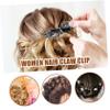 DECHOUS Luxury Jeweled Rhinestone Barrette Spring Hair Clips for Women Glitter Sparkly Metal Hair Accessory with Smooth Edges Elegant view 2