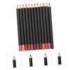 LOLIPPYY 12pcs Matte Lip Liner Pencils Multipurpose Eyeliner for Lips and Eyes Smooth for Three Makeup view 2