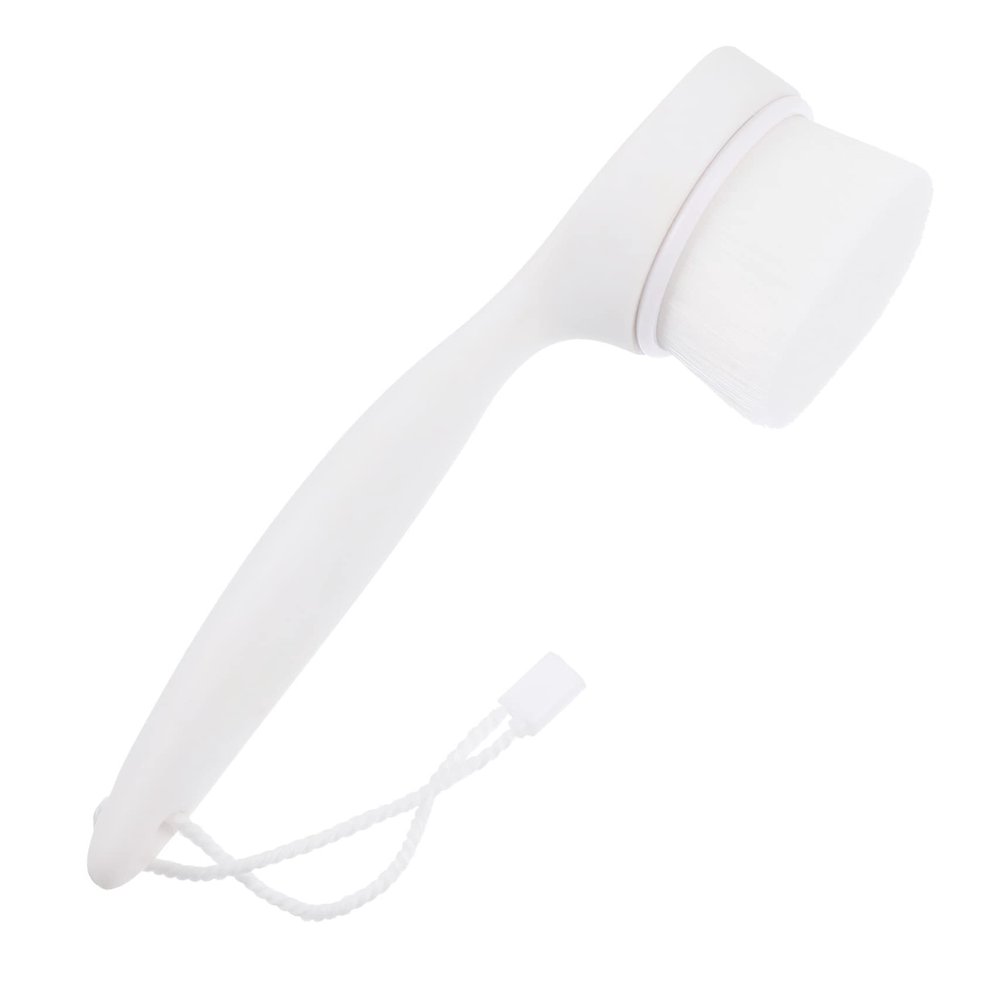 BAZEITFLOW Soft Bristle Face Washing Brush Gentle Facial Cleansing Tool for Women and Lightweight Manual Exfoliator with Massage Stimulation for Pore Cleaning The Go