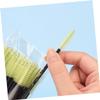 DECHOUS 50pcs Disposable Eyelash Brush Wands with Soft Nylon Bristles Dual Ended Eyebrow and Lash Comb Applicators for Home Travel and Salon Use Lightweight Green Handles for Easy Makeup view 4