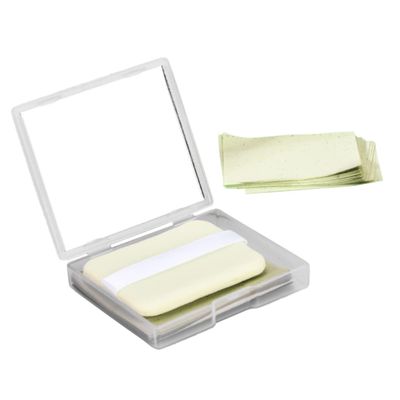 Healvian Absorbing Sheets with Mirror Case and Refill Thin Skin Friendly Blotting Paper for Face Controls Shine and Shrinks Pores Convenient Outdoor Use for Men and Women