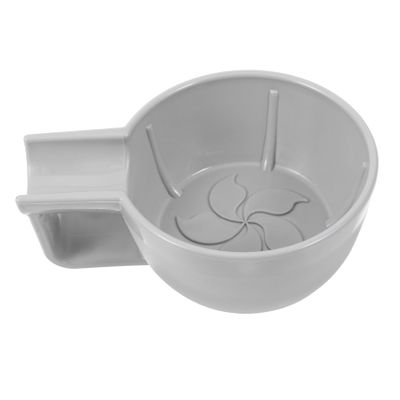 BUTIFULSIC Thick Plastic Shaving Soap Bubble Bowl with Large Opening Slip Base for Men Portable Shaving Equipment Container for Travel and Home Use