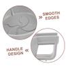 BUTIFULSIC Thick Plastic Shaving Soap Bubble Bowl with Large Opening Slip Base for Men Portable Shaving Equipment Container for Travel and Home Use view 3