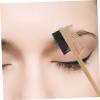 Healeved Double Sided Eyebrow Brush Comb Lightweight Portable Multi Function Eyelash Grooming Tool for Precise Brow and Temple Styling Safe Material view 4