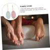 DECHOUS 2Pcs Natural Pumice Stone Exfoliating Callus Remover Foot File for Hard Skin Removal Foot Care Tool with Skin Friendly Material for Smooth at Home view 2