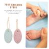 DECHOUS 2Pcs Natural Pumice Stone Exfoliating Callus Remover Foot File for Hard Skin Removal Foot Care Tool with Skin Friendly Material for Smooth at Home view 3