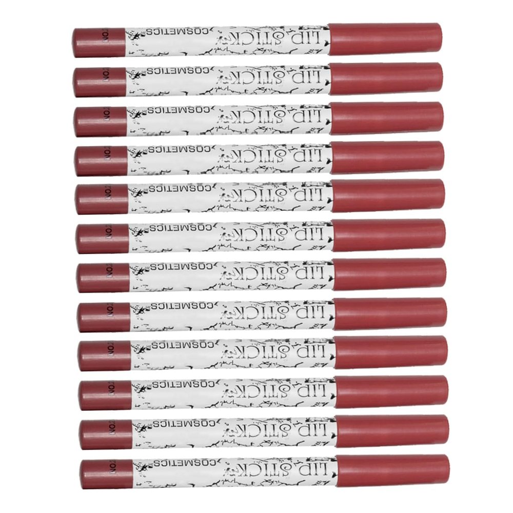 BESTYASH 12pcs Matte Lip Liner Pencil Lip Shaping Cosmetic Supplies for Women Precise Definition Smudge Colors Match Lipsticks