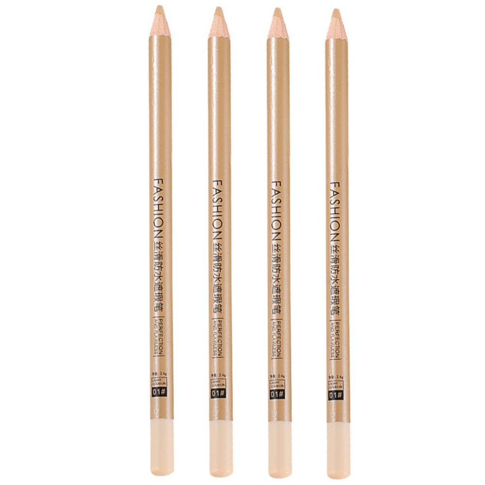 BESTYASH 4pcs Concealer Pencil for Makeup Full Coverage Spot Concealer Pencils to Hide Dark Circles Freckles Scars Easy to Apply Portable for Travel and Daily Use