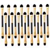 VICASKY 15Pcs Dual Ended Eyeshadow Applicators Eye Makeup Brush Portable Makeup Supplies Soft Tips Comfortable for Easy Blending and Use view 1