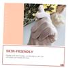 Baluue Silk Beauty Gloves for Moisturizing and Breathable Lightweight Household Lotion Gloves Ultra Thin Sleep Hand Care for Dry Skin for Women view 4