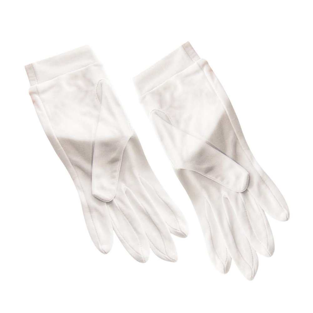 BESTYASH Silk Moisturizing Beauty Gloves Breathable Household Sleep Gloves for Hand Care for Nighttime Moisture Absorption Portable and Comfortable Fit