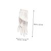 Vaguelly Silk Beauty Gloves for Hands Moisturizing and Skin Care Breathable Multi Function Sleep Gloves for Dry Hands Reusable Moisture Retention for Nighttime Spa and Lotion Absorption view 2
