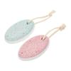 minkissy 2Pcs Natural Pumice Stone Foot Care File for Dead Skin Removal Pedicure Scrubber for Callus Exfoliating and Smooth Feet Comfortable Grip for Daily Use view 1