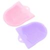 DECHOUS 2Pcs Silicone Facial Cleansing Brush Deep Cleaning Exfoliating Scrubber with Soft Glove Design for Pore Unclogging and Dead Skin Removal Manual Face Wash Tool for Smooth Skin view 1