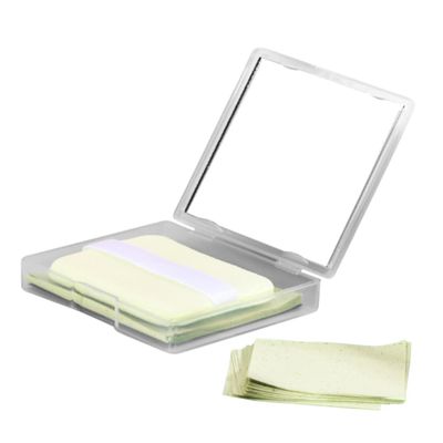 VICASKY Blotting Sheets for Face with Mirror Thin and Delicate Oil Absorbing Paper for Oily Skin Portable Control Blotting Paper for Men and Women Removal and Pore Minimizing