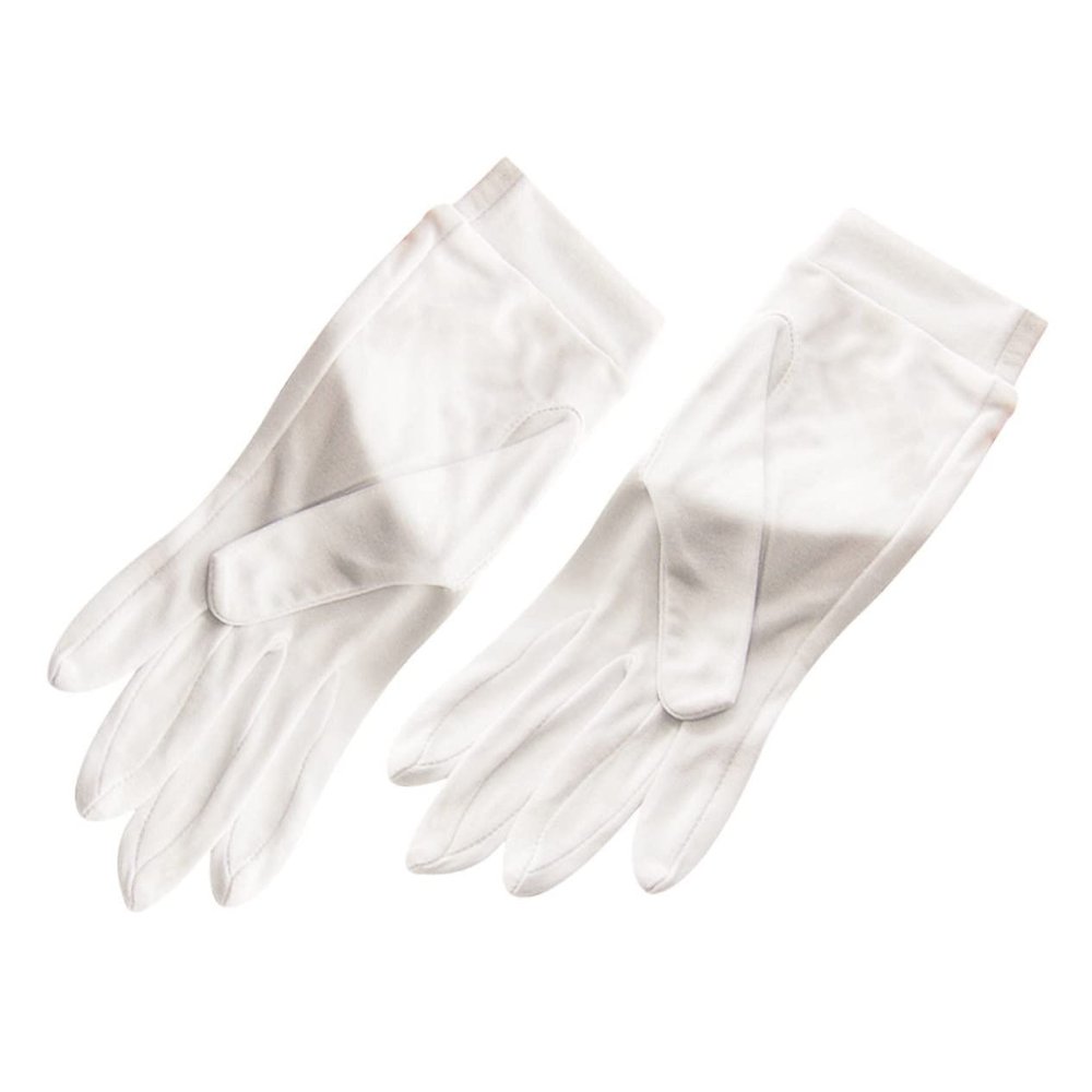 Beavorty Silk Moisturizing Gloves for Hands Breathable Household Lotion Gloves for Overnight Hydration and Skin Repair Comfortable Fit for Daily Beauty Spa