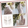 Beavorty Silk Moisturizing Gloves for Hands Breathable Household Lotion Gloves for Overnight Hydration and Skin Repair Comfortable Fit for Daily Beauty Spa view 3