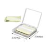 BESTYASH Absorbing Sheets for Face with Mirror and Puff Portable Blotting Paper for Oily Skin Lightweight Makeup Friendly Oil Control Tool with Replacement Pads view 2