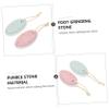 Baluue 2Pcs Pumice Stone Foot File Natural Volcanic Scrubber for Heel Callus Removal Salon Pedicure Tool for Foot Sole Exfoliating and Smooth Skin Care view 4