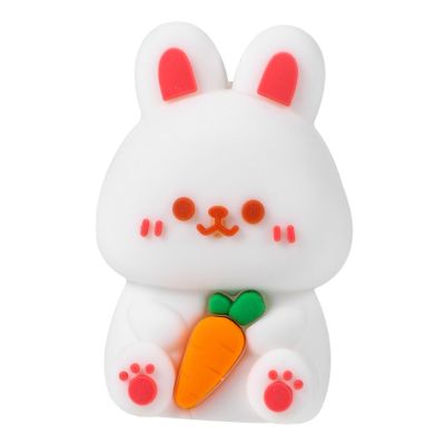 FRCOLOR Cute Cartoon Pencil Sharpener for Eyebrow and Colored Pencils Small Decorative Sharpener with Bunny Design Portable Safe and Efficient for Home and School Use