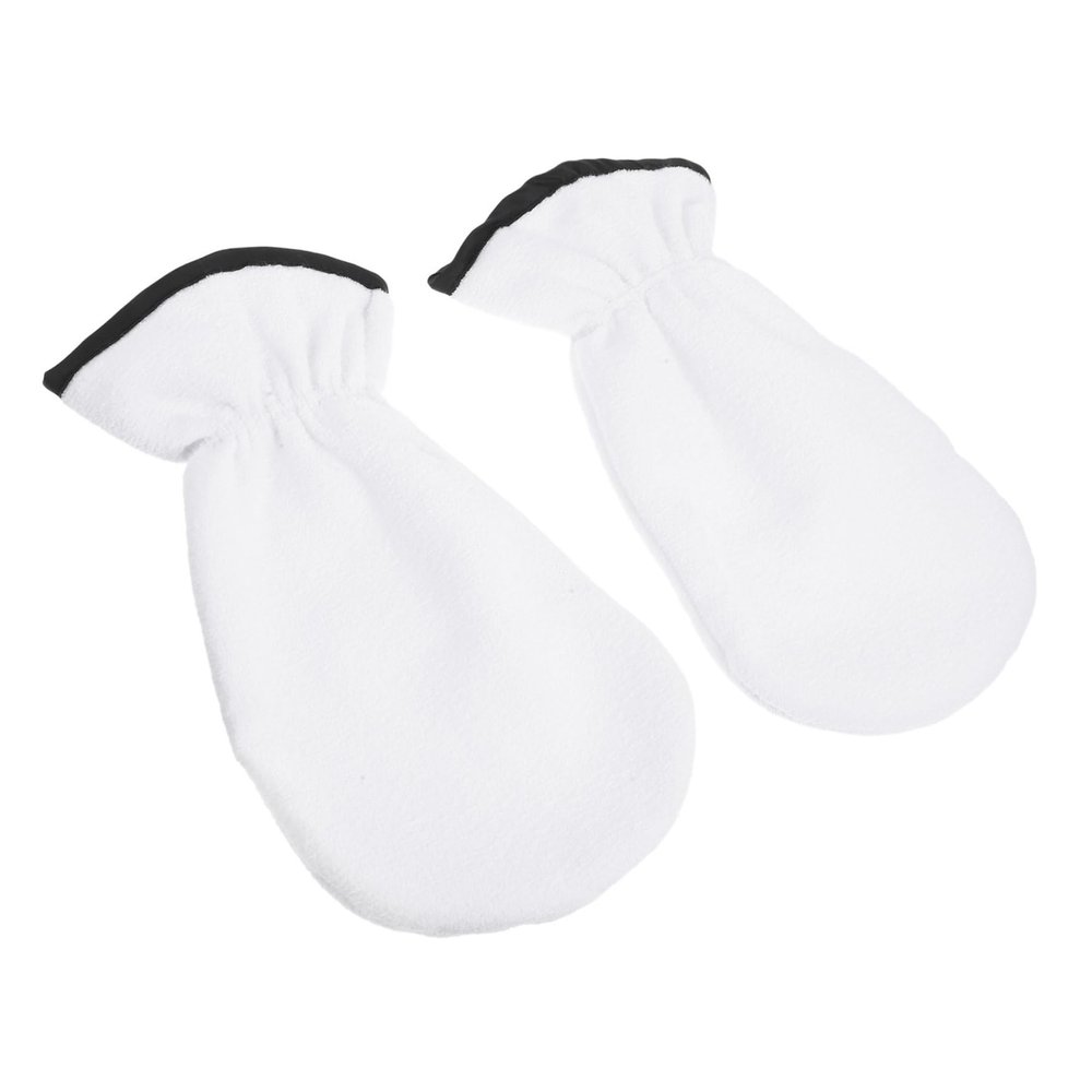ETHZZLE Exfoliating Mittens for Dry Skin Moisturizing Gloves with Paraffin Wax Protection Washable Reusable Spa Gloves for Overnight Skin Care and Nourishment for Women Gift