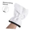ETHZZLE Exfoliating Mittens for Dry Skin Moisturizing Gloves with Paraffin Wax Protection Washable Reusable Spa Gloves for Overnight Skin Care and Nourishment for Women Gift view 2