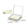 BUTIFULSIC Blotting Sheets for Face Portable Oil Control Paper with Mirror and Puff Absorbs Excess Shine Shrinks Pores Makeup Friendly for Oily Skin with Replacement Pack view 2