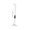 DECHOUS 10PCS Compact White Eyeliner Pencil Multi Use Eye Cosmetic Tool for Women Highlighter and Eye Shadow Pen for Natural Makeup view 2