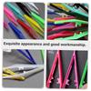 MERRYHAPY 30Pcs Eyebrow Tweezers Plastic Makeup Tweezers for Facial Hair Removal Eyebrow Grooming Tools Portable Salon Use with Fine Tip for Precise Hair Plucking view 3
