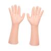 AUTSUPPL Long Moisturizing Gloves for Dry Hands Intensive Hydration Repair Softening Cracked Skin Cracking Hand Covers for Overnight Use and Exfoliation Treatment view 1