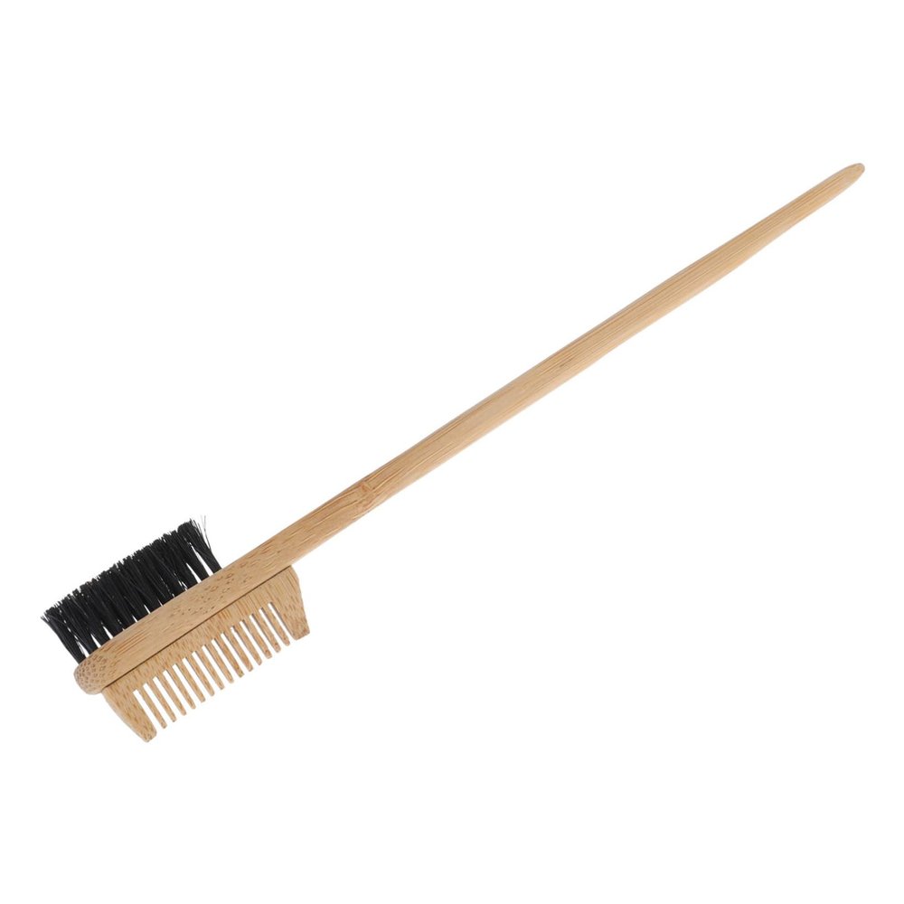 Baluue Multifunctional Dual Head Eyebrow Trimming Tool Brush for Natural Tidy Brows and Eyelash Comb Makeup Grooming Accessory