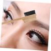 Baluue Multifunctional Dual Head Eyebrow Trimming Tool Brush for Natural Tidy Brows and Eyelash Comb Makeup Grooming Accessory view 4